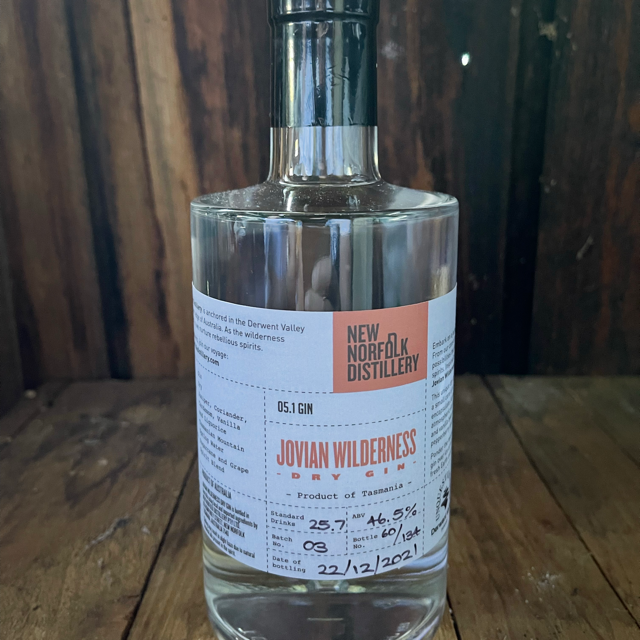 New Norfolk - Jovian Wilderness Dry Gin