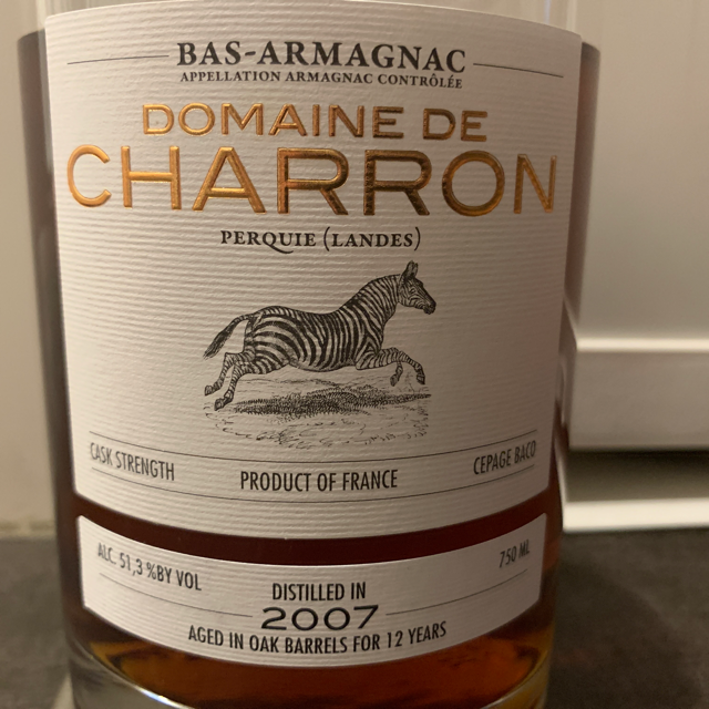 Domaine de Charron Armagnac 2007