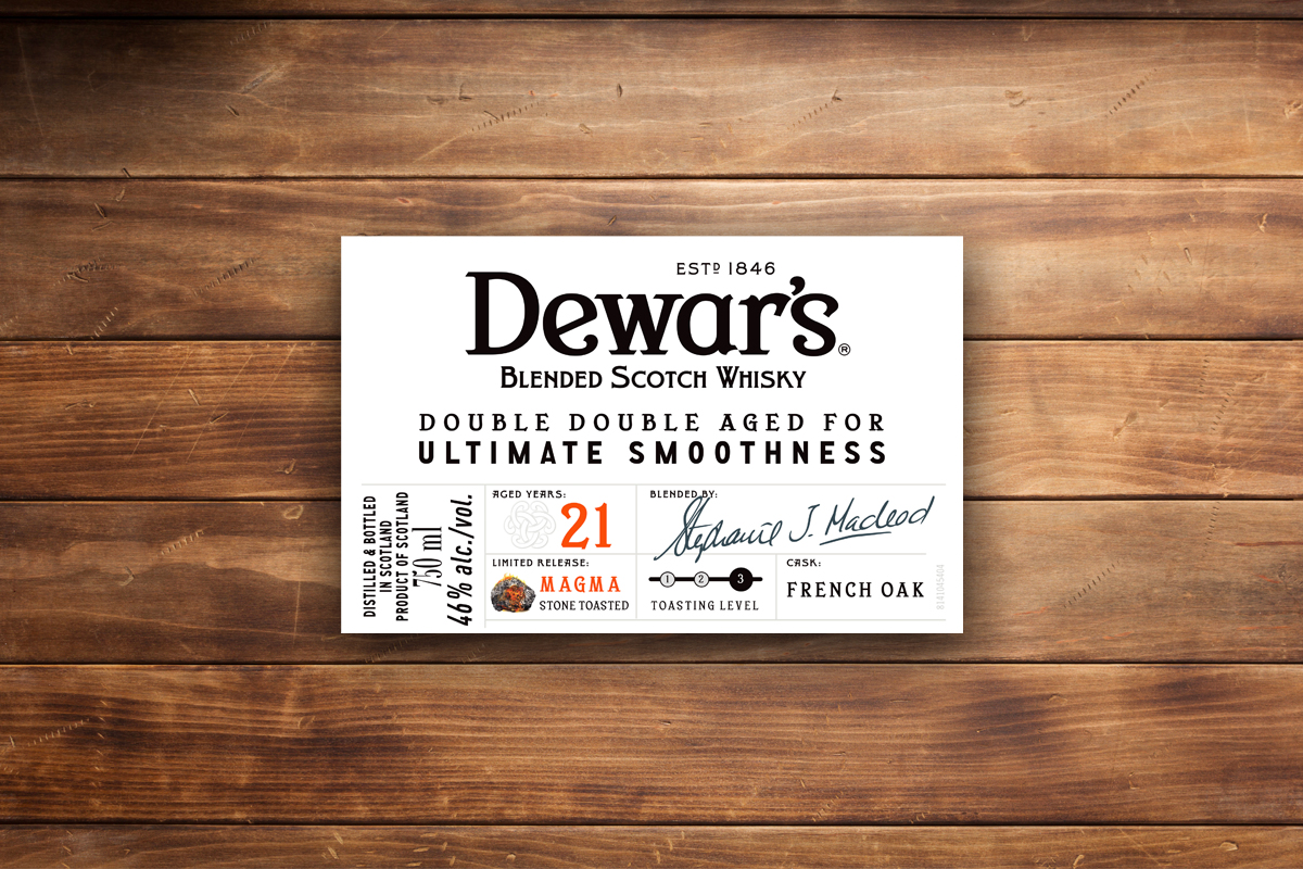 Dewar's Double Double 21 Year French Oak
