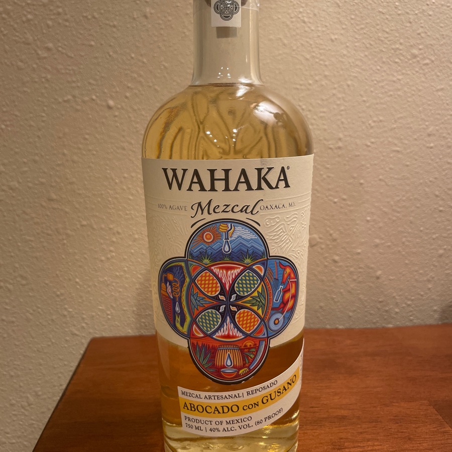 Wahaka Mezcal Abocado con Gusano