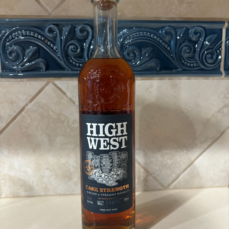 High West Cask Strength A Blend of Straight Whiskys