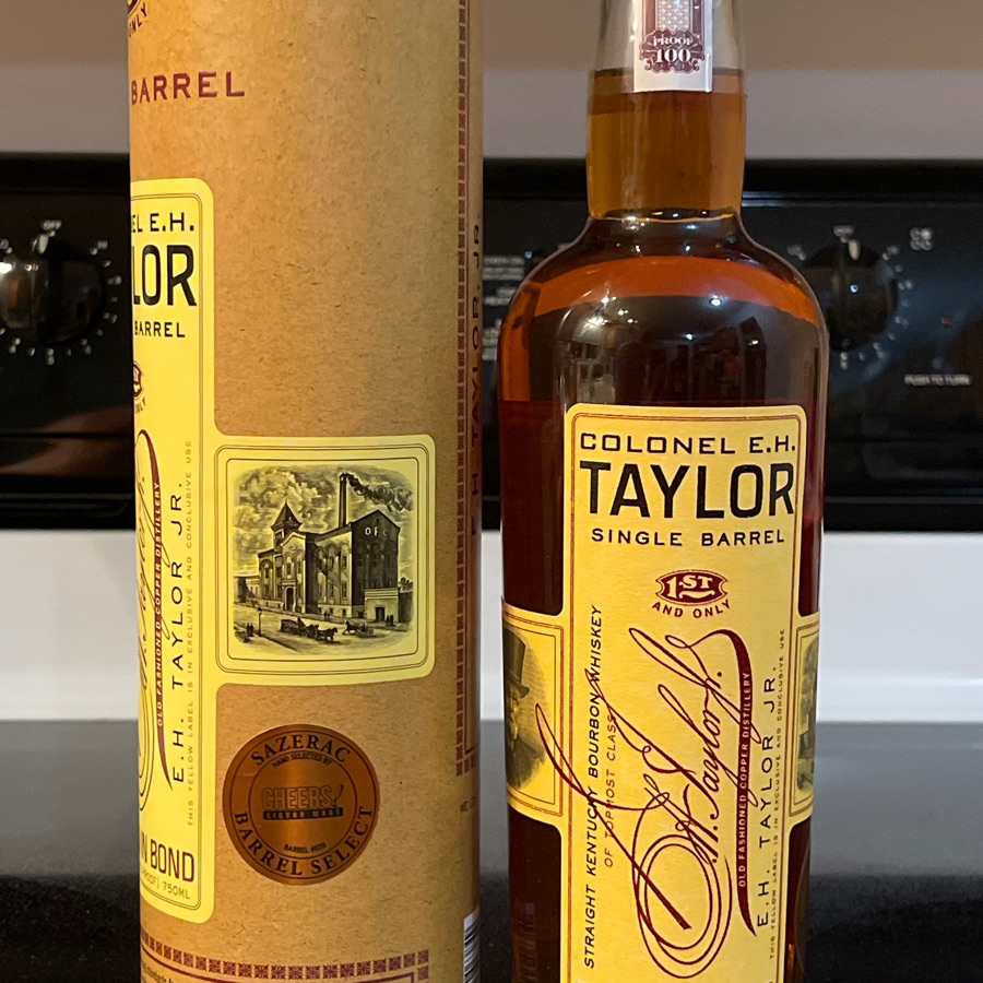 E.H. Taylor Jr. Single Barrel Bottle In Bond Barrel Select Cheers Liquor Mart