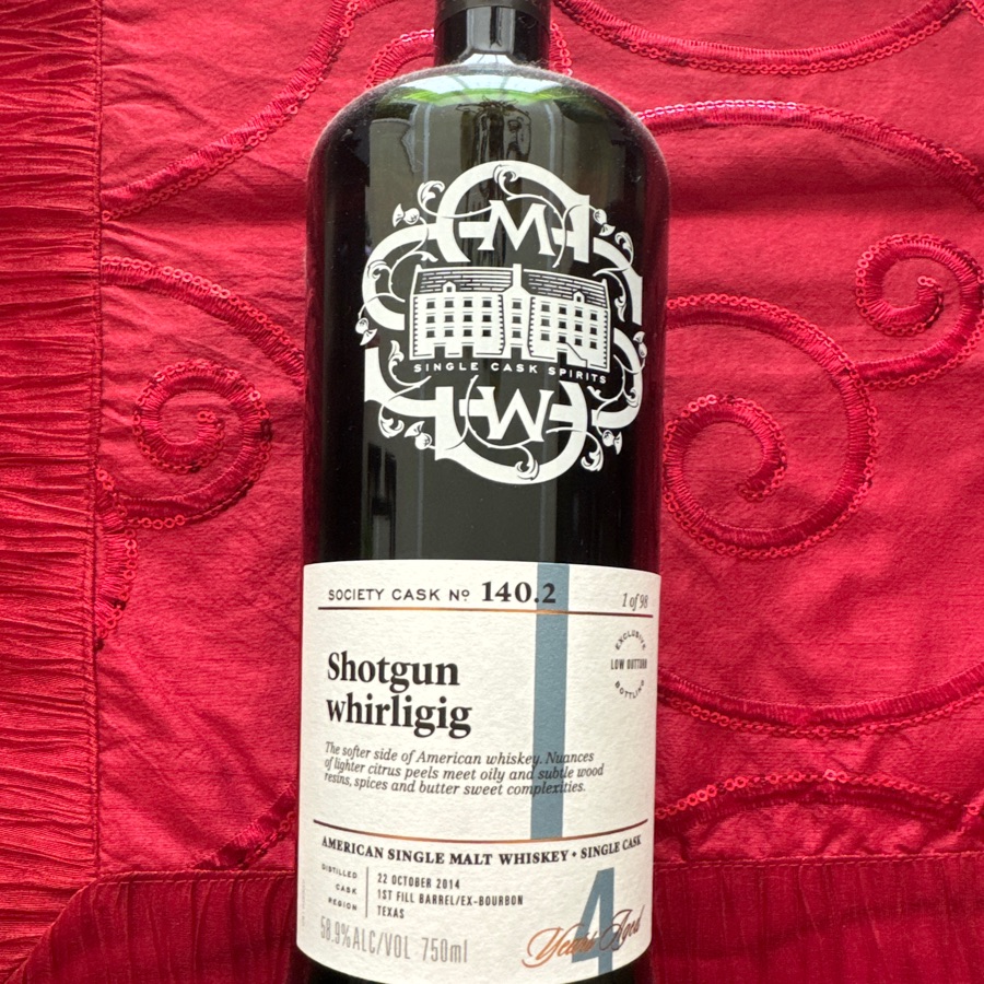 Single Malt Whiskey Society - Shotgun Whirligig - Balcones Single Cask