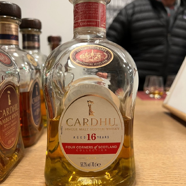 Cardhu 16yo Cask Strength "Four Corners of Scotland"