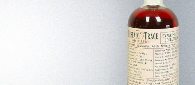 Buffalo Trace Experimental Collection Zinfandel Aged After 6 Years