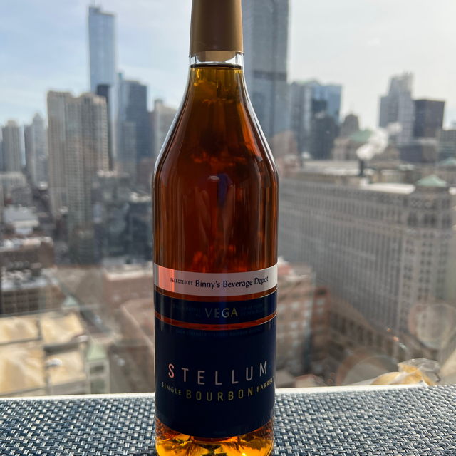 Stellum Single Barrel Vega Bourbon, Cask Strength Private Barrel Selection (Binny's)