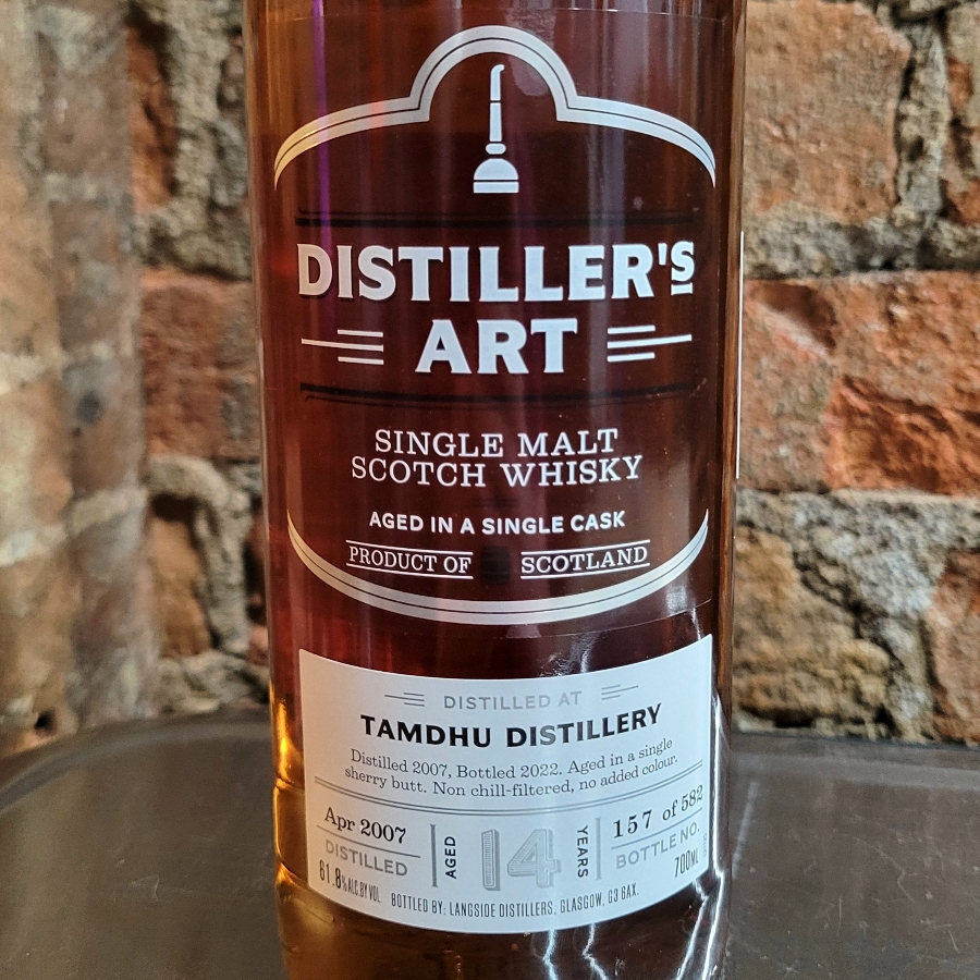 DISTILLER'S ART - TAMDHU 14 YEAR SINGLE CASK