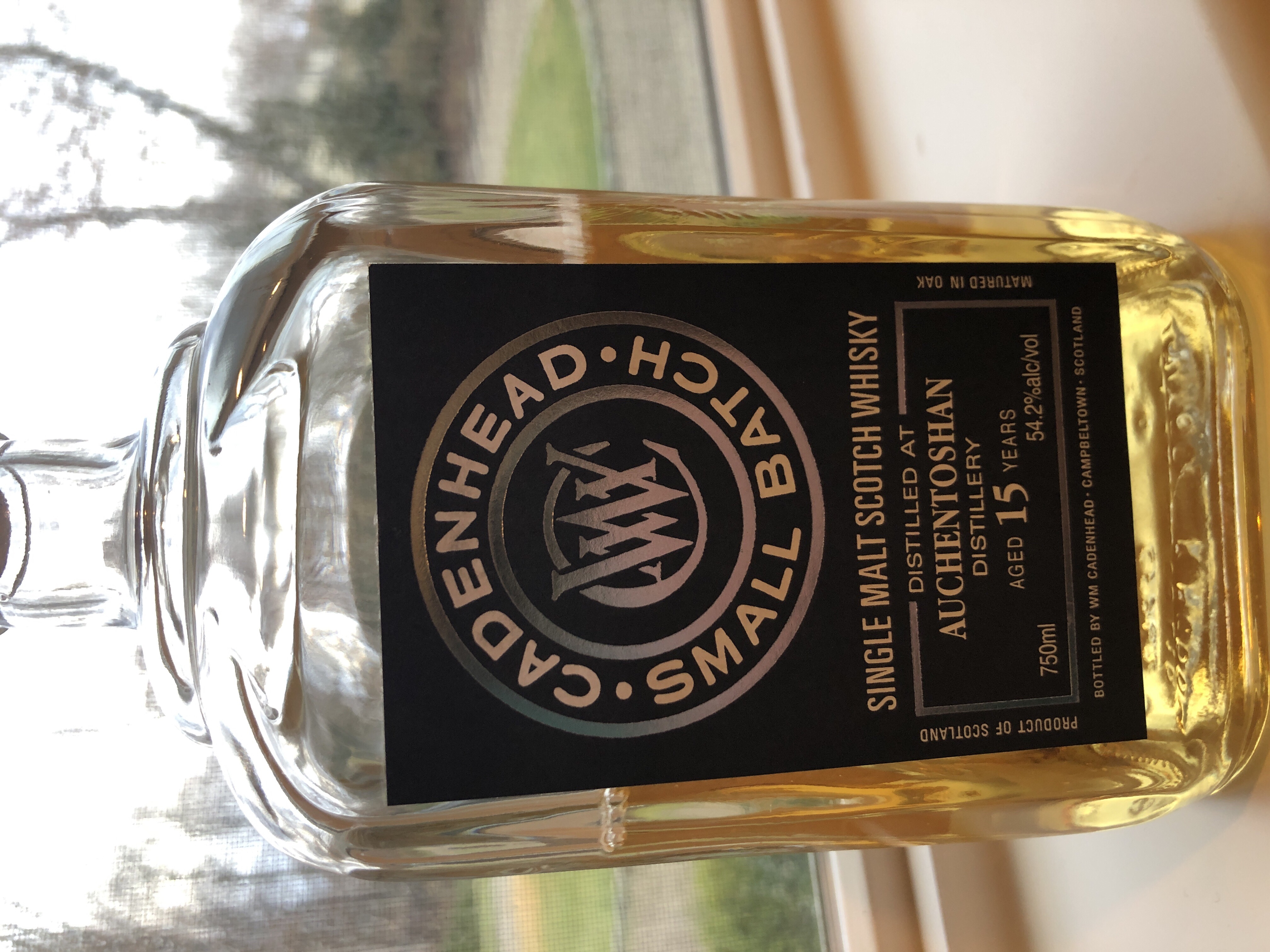 Auchentoshan 15 Year Small Batch (Cadenhead's)