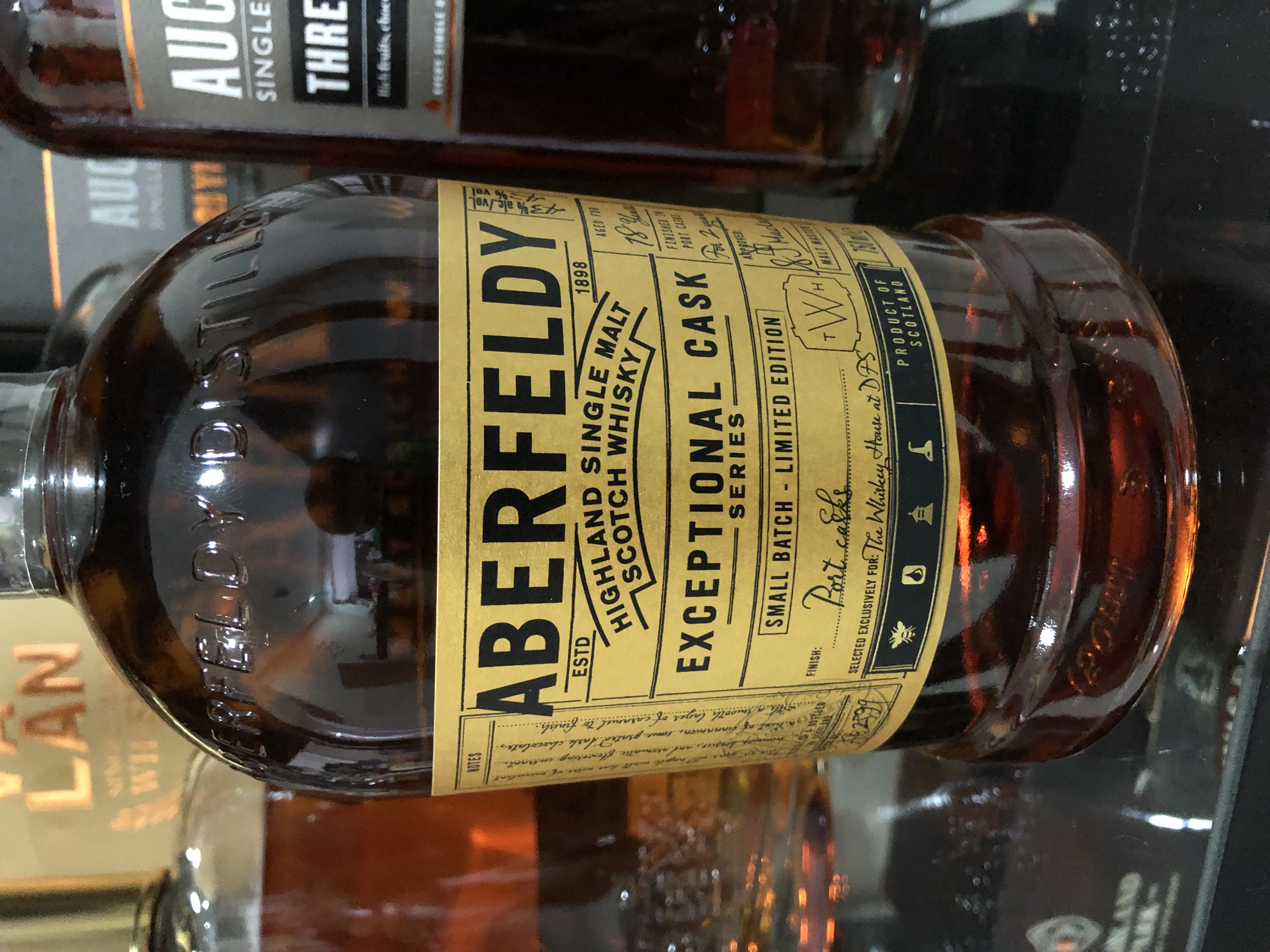 Aberfeldy 1999 exceptional cask small batch - limited edition