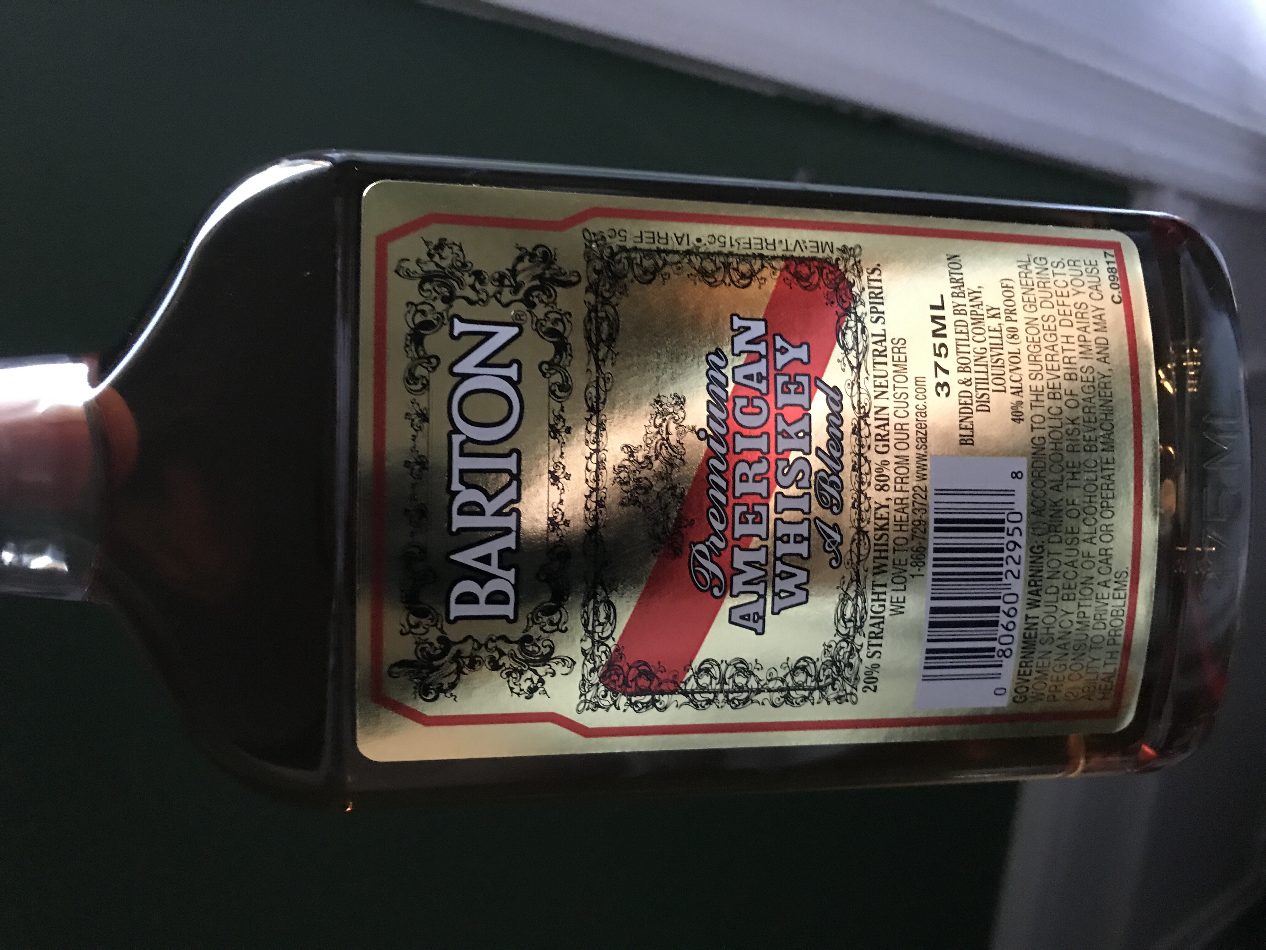 Barton Premium American Whiskey A Blend