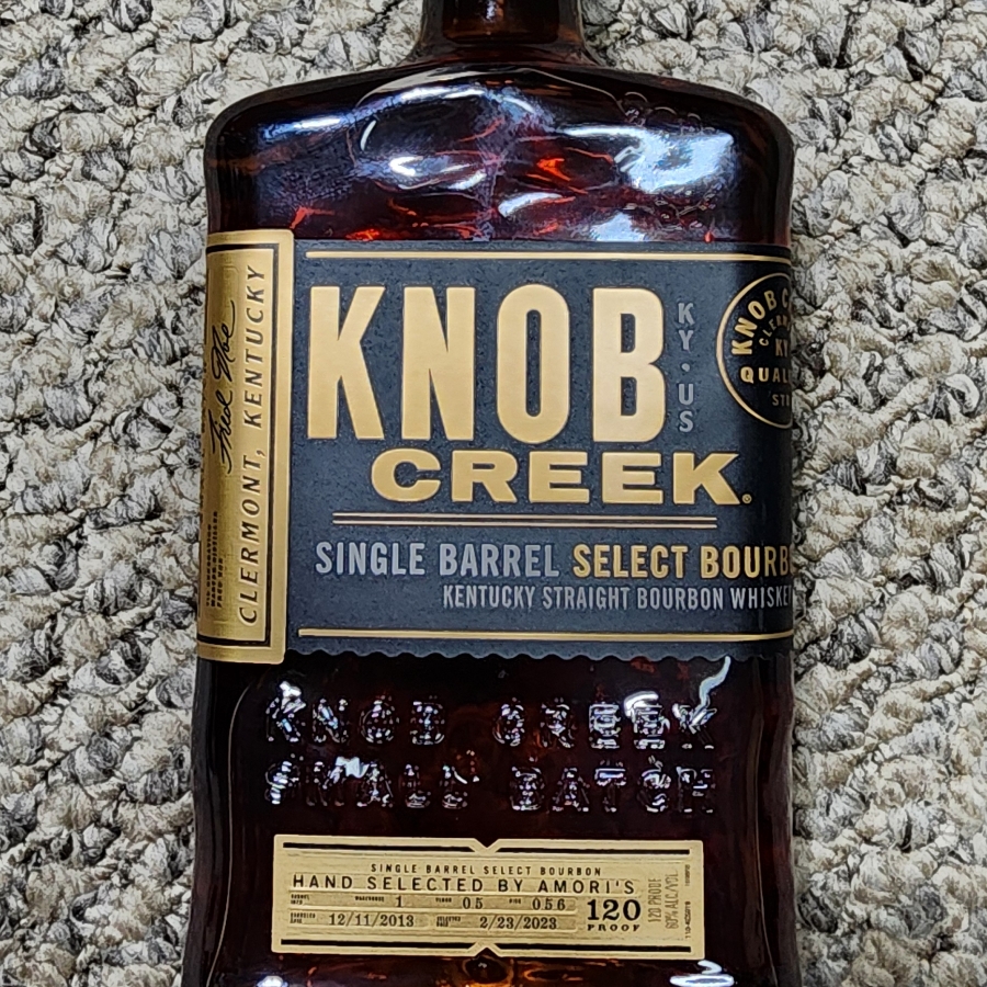 Knob Creek Single Barrel Select Bourbon ~ Amori's Market