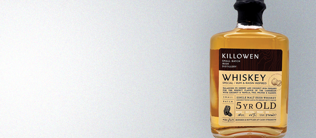 Killowen 5 Year Coconut Rum & Raisin Inspired Single Malt