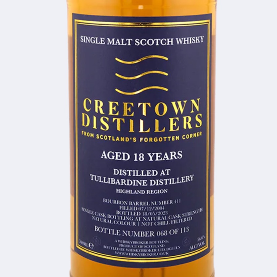 Tullibardine 2004 18 Years (Creetown Distillers)