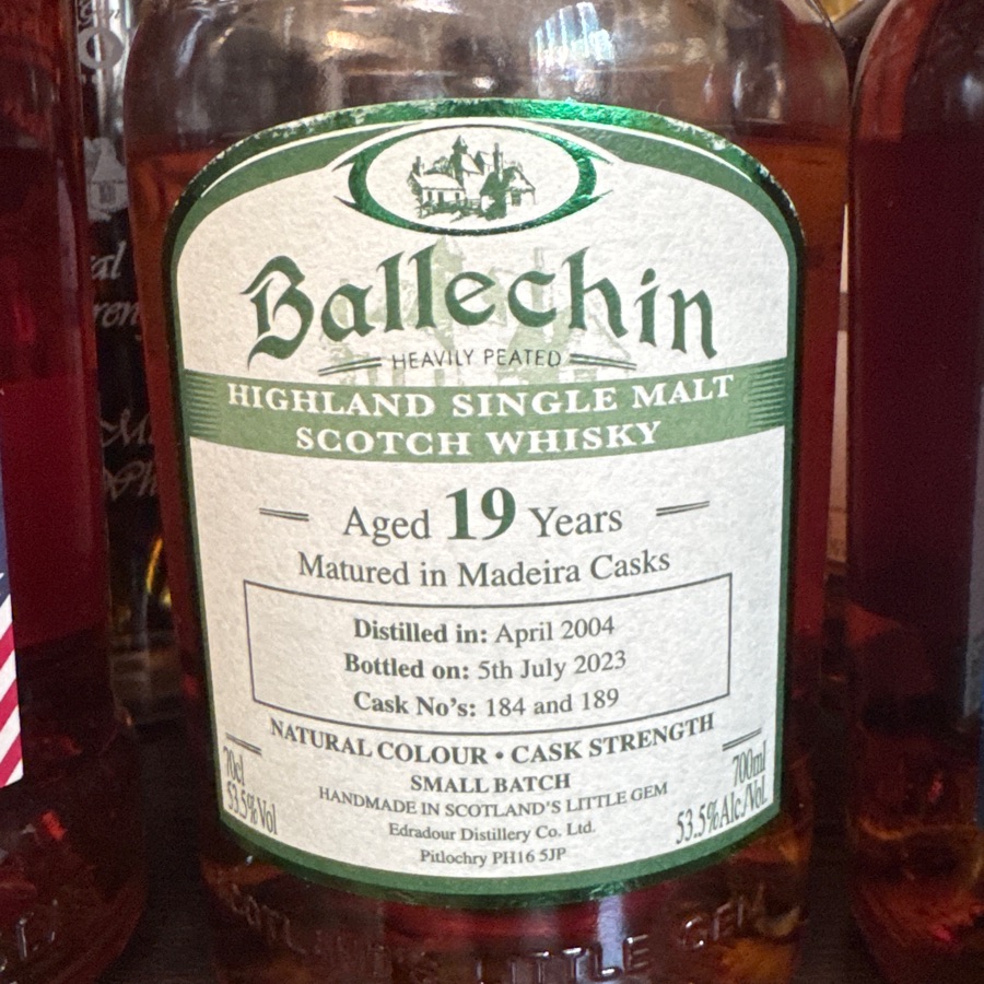 Ballechin 19 Madeira