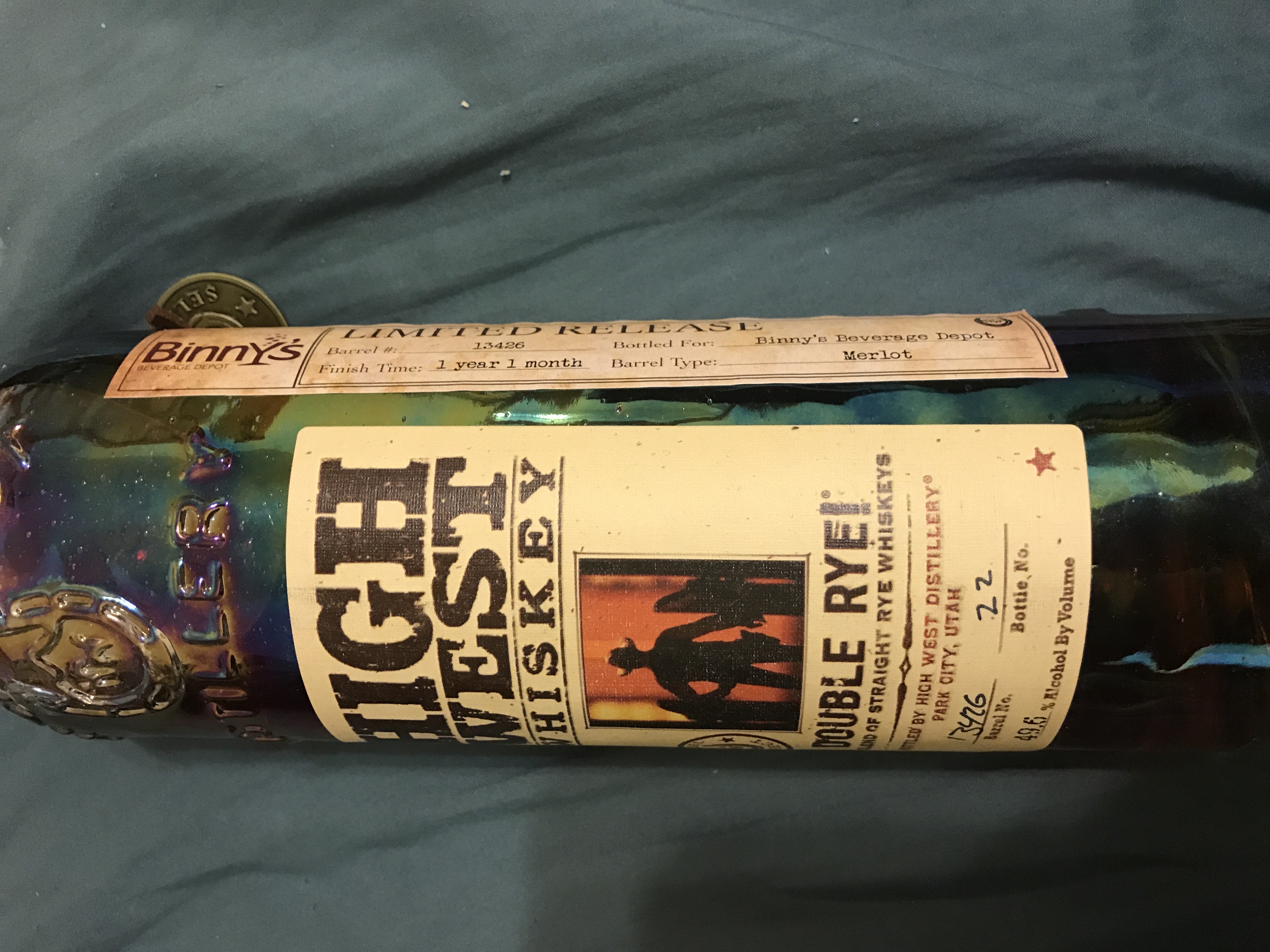 High West Double Rye Merlot Finish