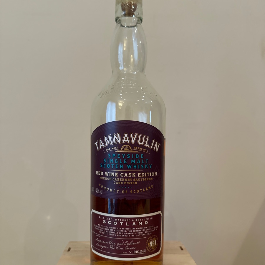 Tamnavulin Red Wine Cask Edition (French Cabernet Sauvignon Cask Finish)