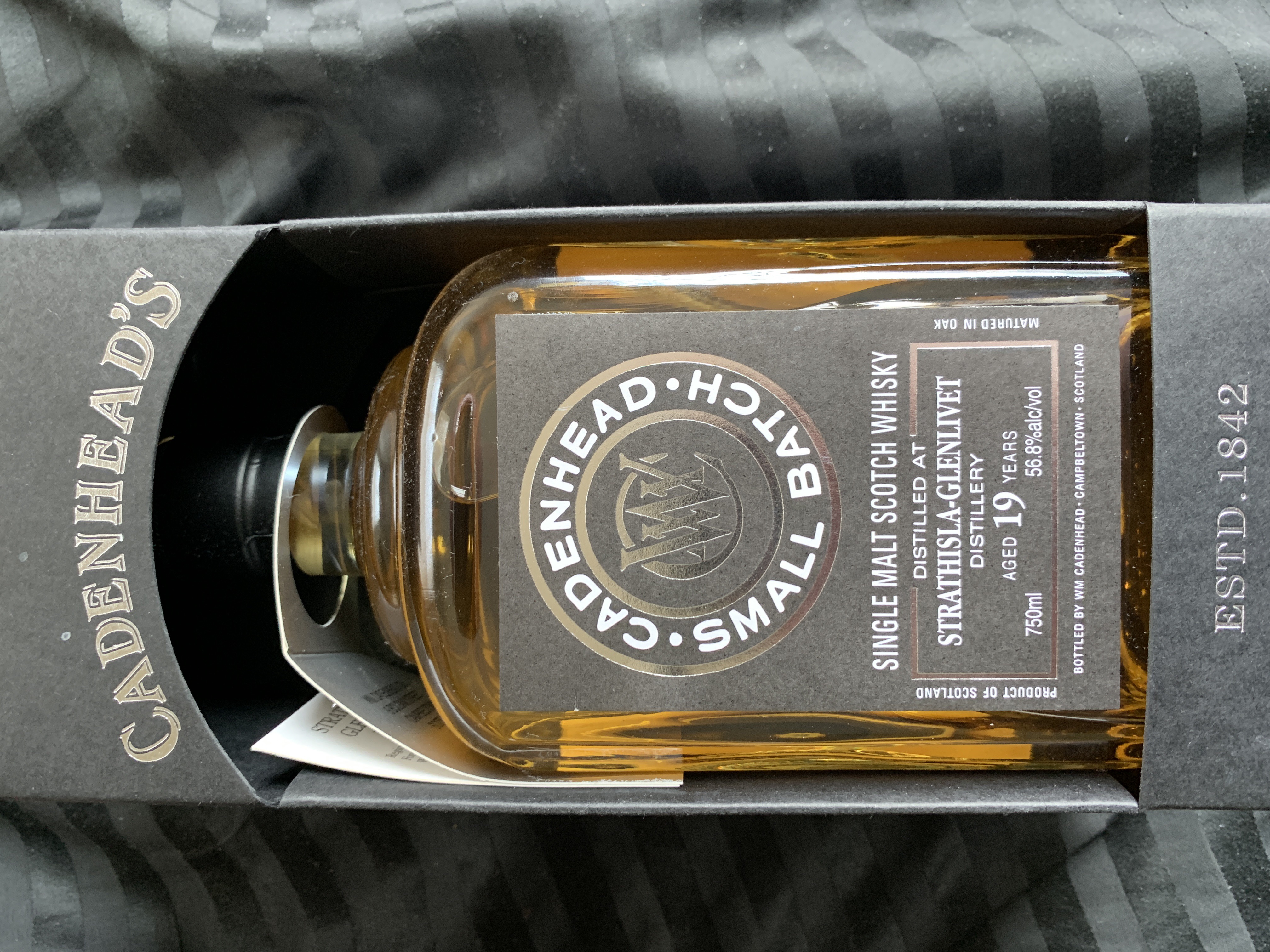 Strathisla-Glenlivet 19 Year Small Batch (Cadenhead's)