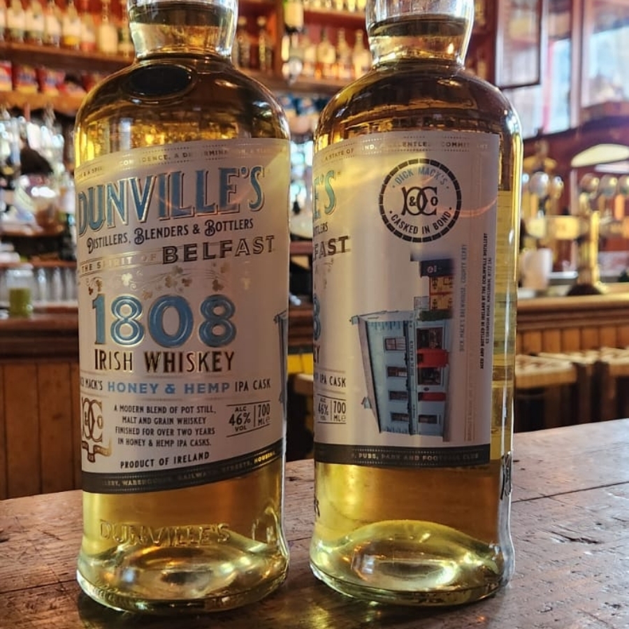 Dunville's 1808–Dick Mack's Brewhouse Honey & Hemp IPA Cask Finish