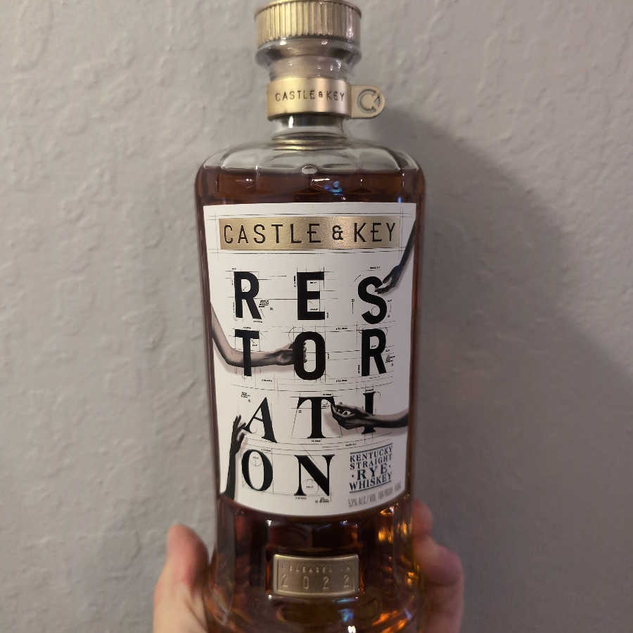 Castlr & Key Kentucky Straight Rye Whiskey 2022