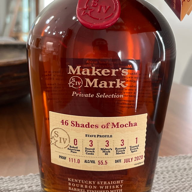 Maker's Mark Private Selection 46 Shades of Mocha
