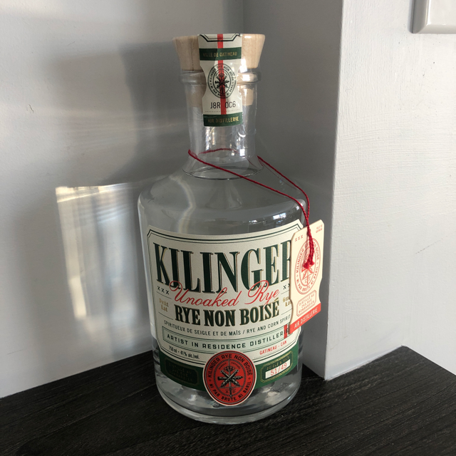Kilinger Unoaked Rye