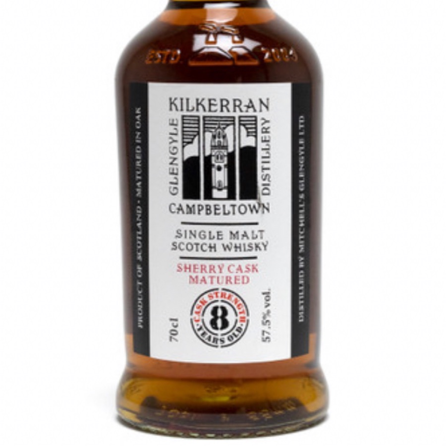 Kilkerran 8 Year Old Cask Strength - Sherry Cask Matured (2023)