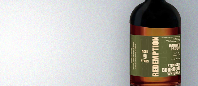 Redemption Barrel Proof 9 Year Straight Bourbon