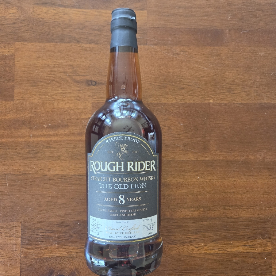 Rough Rider "The Old Lion" Bourbon