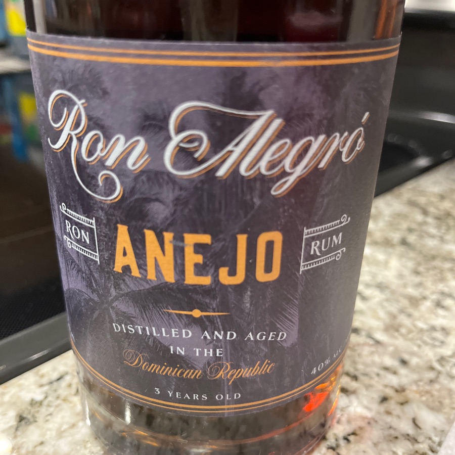 Ron Alegró Anejo Rum
