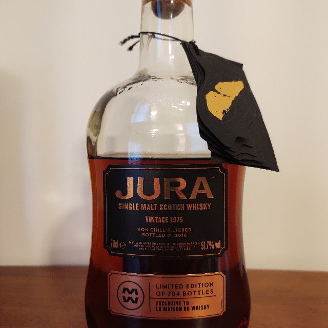 Jura Single Malt Scotch Whisky Vintage 1975