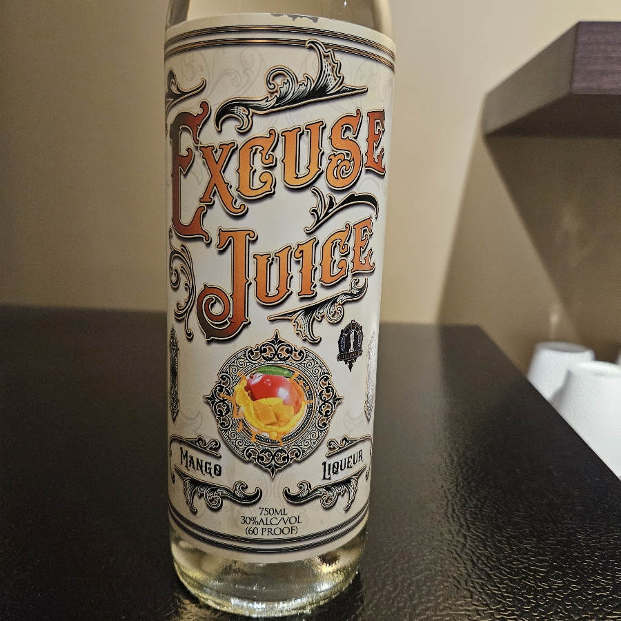 Excuse Juice Mango Liqueur