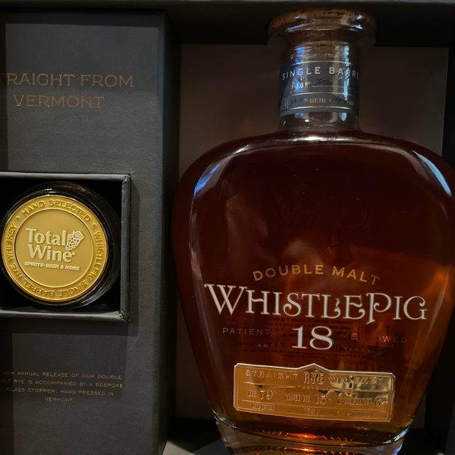 Whistlepig Double Malt 18 Year Total Wine Select