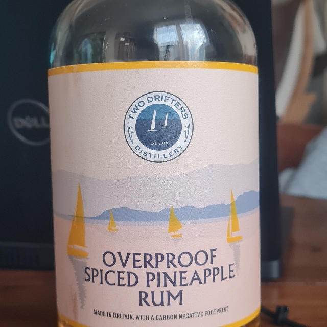 Two Drifters Overproof Spiced Pineapple Rum