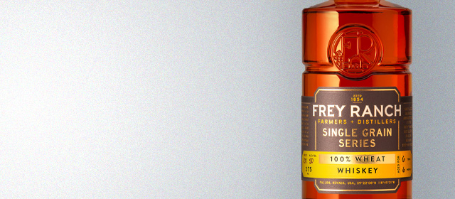 Frey Ranch Single Grain Series: 100% Wheat Whiskey