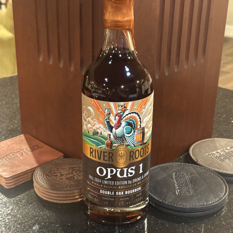 River Roots Double Oak Bourbon (Opus 1 by Drums & Drams)