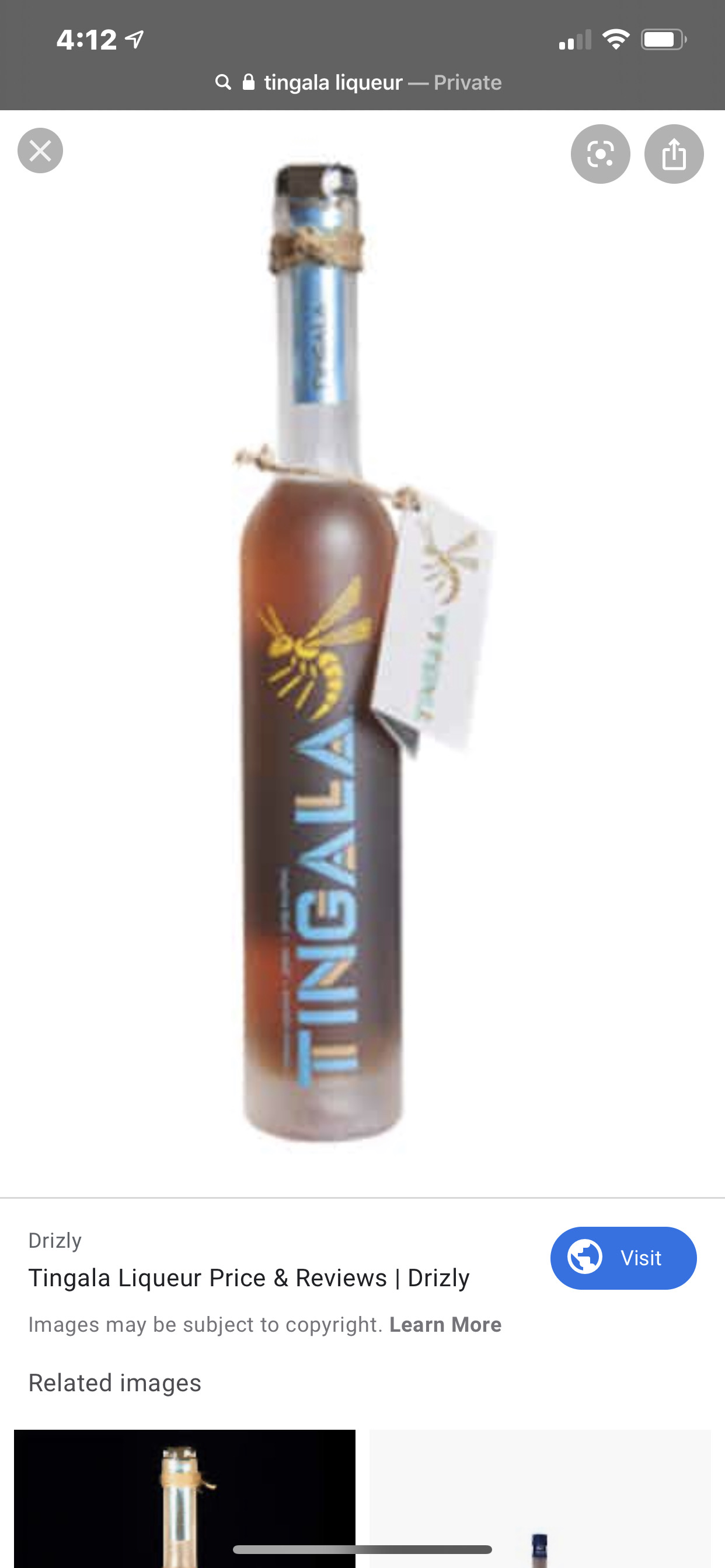 Tingala Liqueur