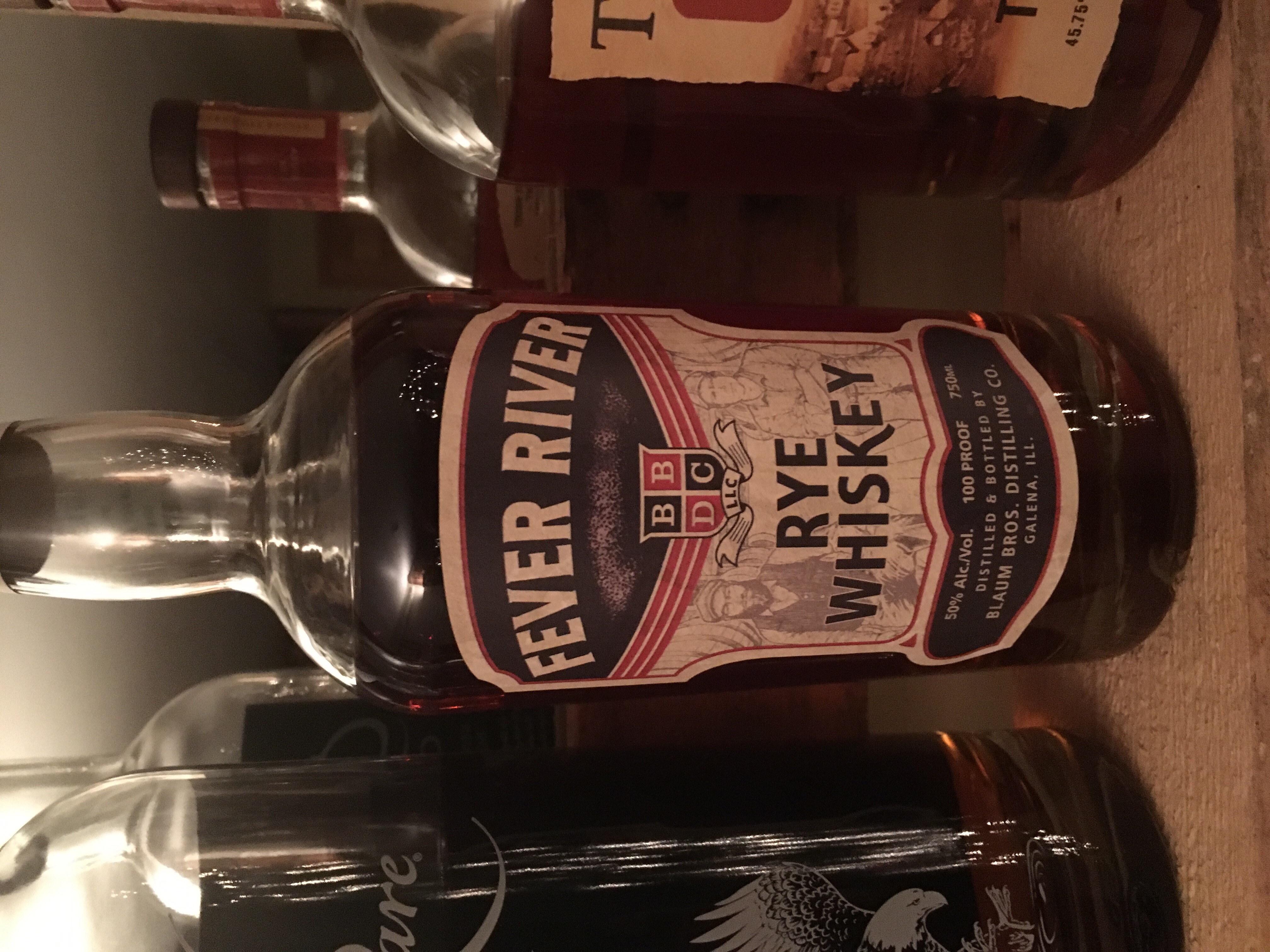 Blaum Brothers Fever River Rye Whiskey
