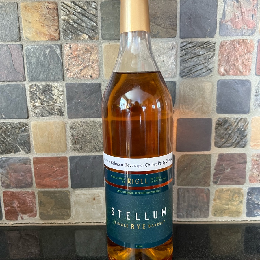 Stellum Rigel Single Barrel (Belmont/Chalet Pick)