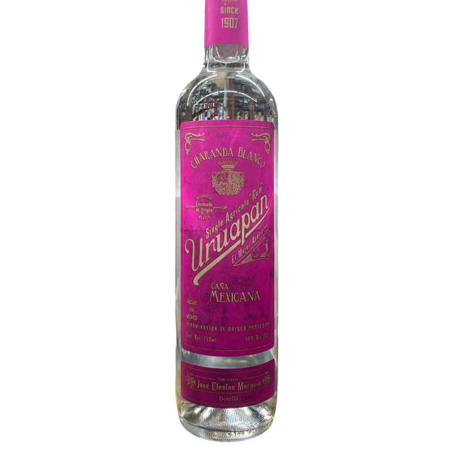 Uruapan Charanda Blanco Cana Mexicana Single Agricola Rum