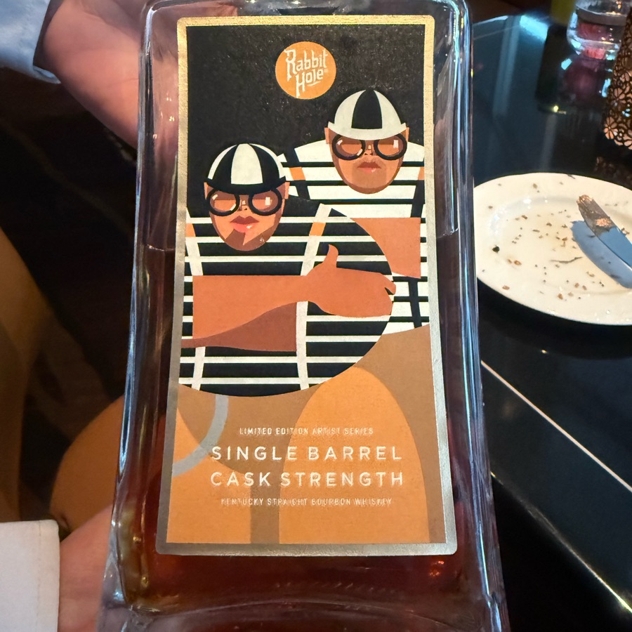 Rabbit Hole Heigold Single Barrel Cask Strength Kentukcy Straight Bourbon Whiskey (Fontainebleau Miami Beach)