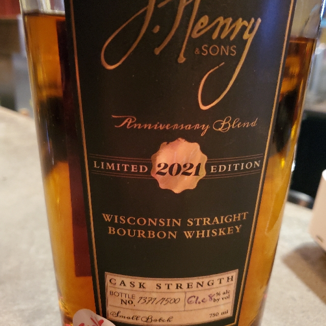 J. Henry & Sons Anniversary Blend (2021 Edition)
