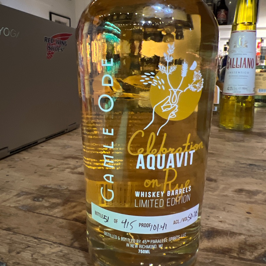 Gamle Ode Celebration on Rye AQuavit