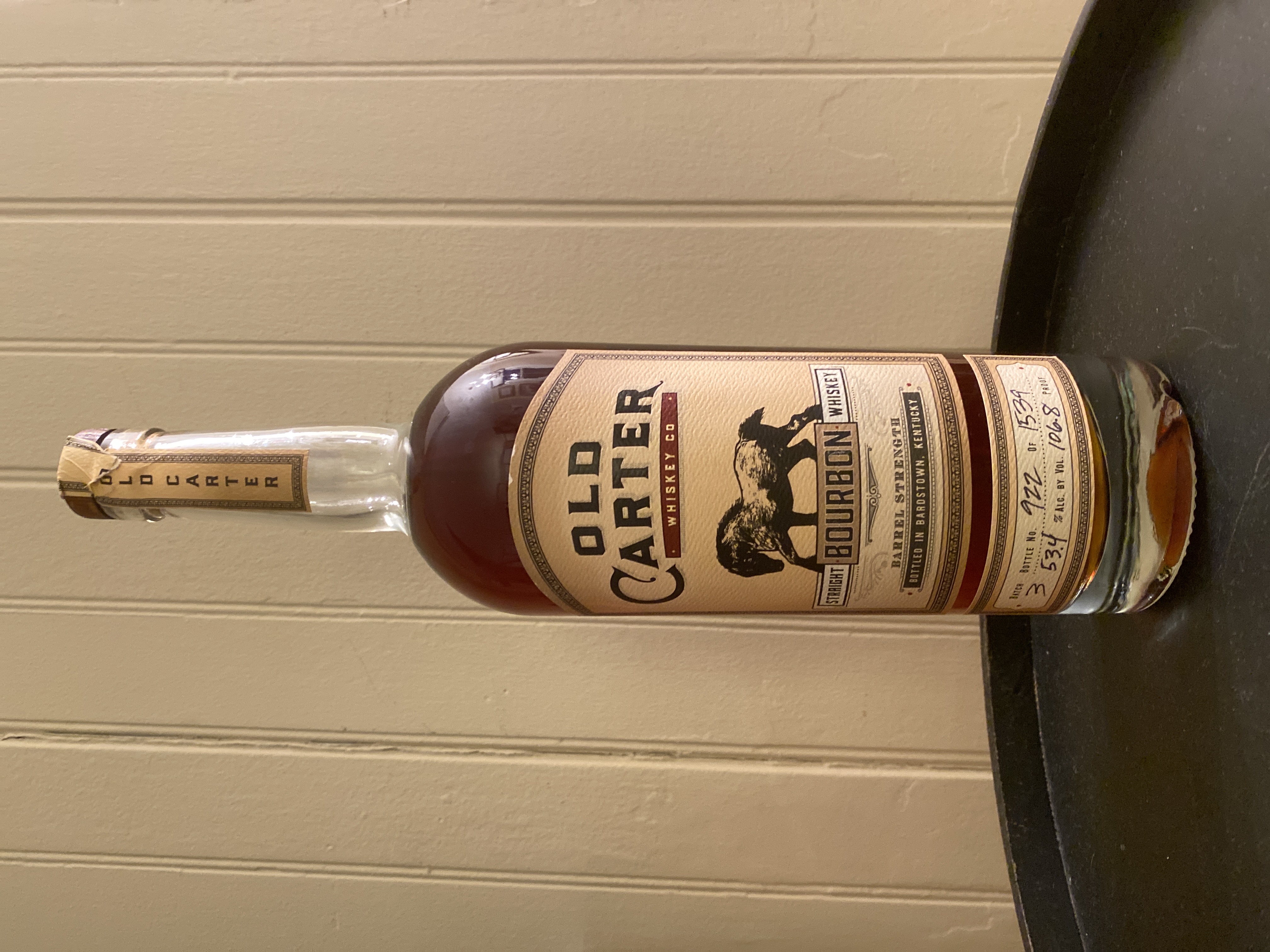 Old Carter Straight Bourbon Batch 3 (2019 Release)