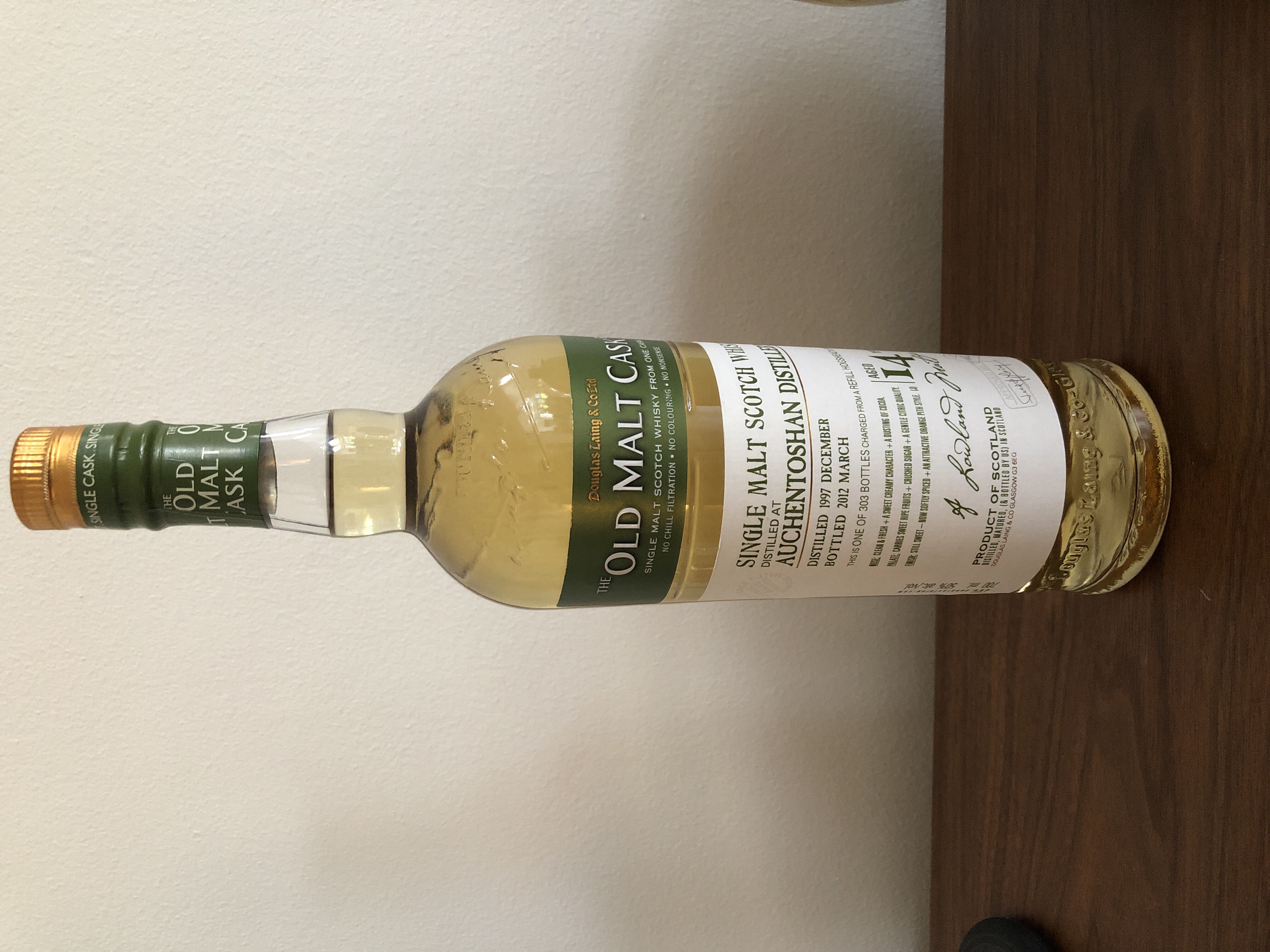 The Old Malt Cask Auchentoshan