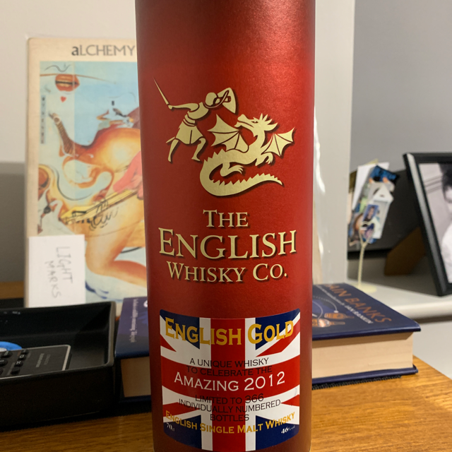 The English Whisky Co English Gold Amazing 2012