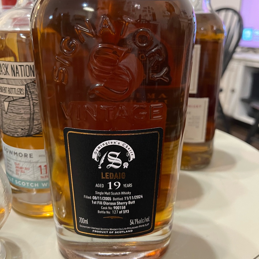 Symington's Choice Ledaig 2005 19 Years (Signatory Vintage)