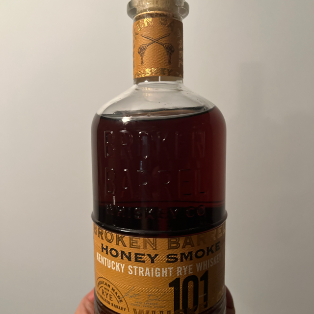 Broken Barrel Honey Smoked Rye Whiskey