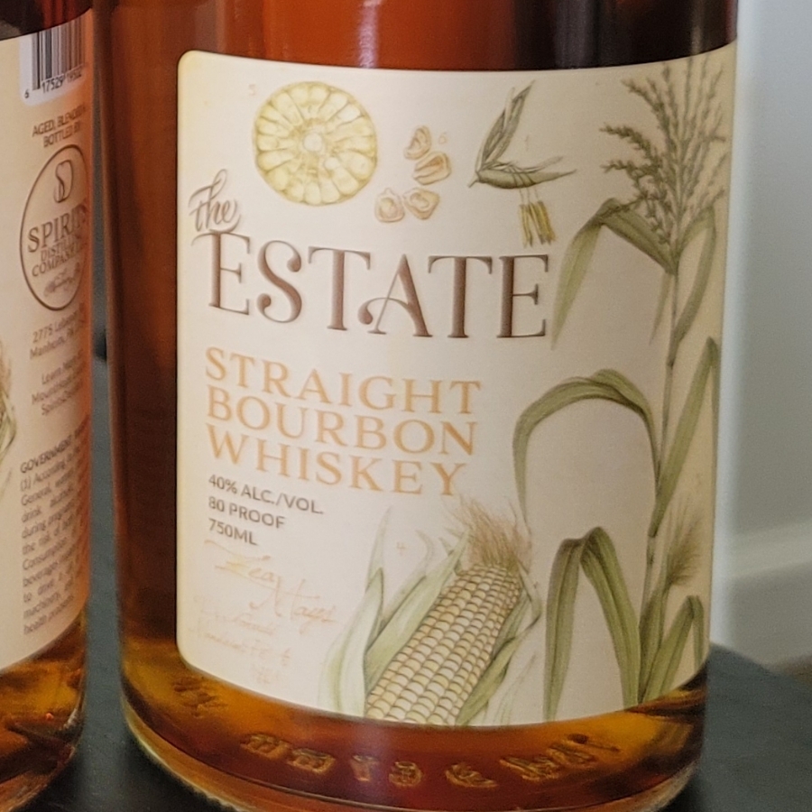 Spirits Distilling Co The Estate Straight Bourbon Whiskey