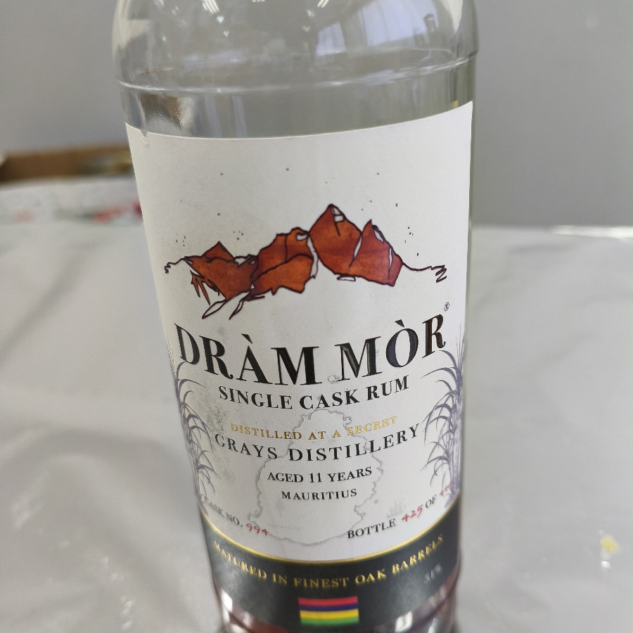 Dràm Mòr - Secret Grays 2010 - 11 Years - Mauritius