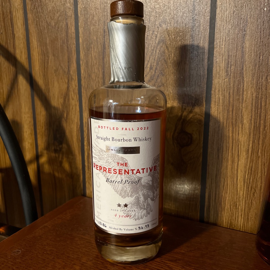 The Representative Barrel Proof Single Barrel (Metcalf Liquor Store Pick - Overland Park, KS)